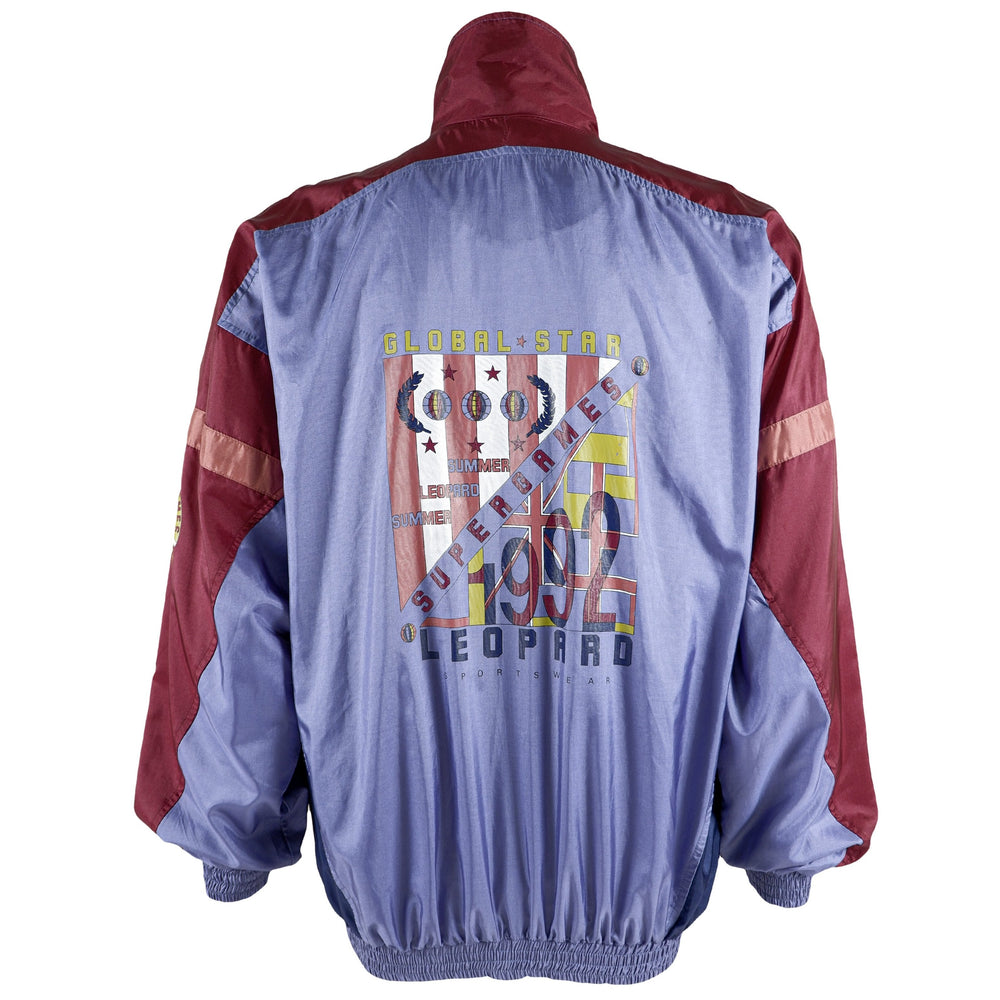 Vintage - Global Star  Leopard Super Games Jacket 1992 Large Vintage Retro