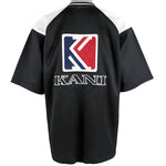 Karl Kani - Black & White Big Logo Deadstock T-Shirt 1990s Large Vintage Retro 