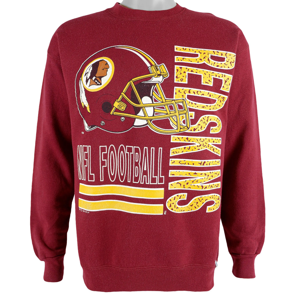 NFL (Discus Athletic) - Washington Redskins Sweatshirt 1991 Large Vintage Retro Football