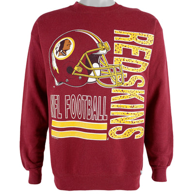 NFL (Discus Athletic) - Washington Redskins Crew Neck Sweatshirt 1991 Large