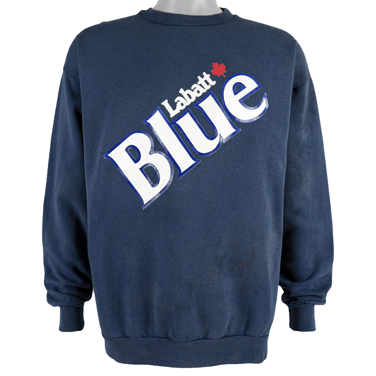 Vintage - Labatts Blue Crew Neck Sweatshirt 1990s Large Vintage Retro