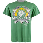 NBA (Trench) - Boston Celtics Spell-Out T-Shirt 1990s Medium Vintage Retro Basketball