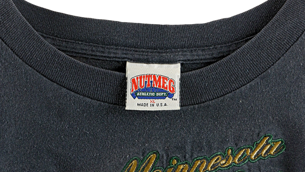 NHL (Nutmeg) - Minnesota North Stars T-Shirt 1990s X-Large Vintage Retro Hockey