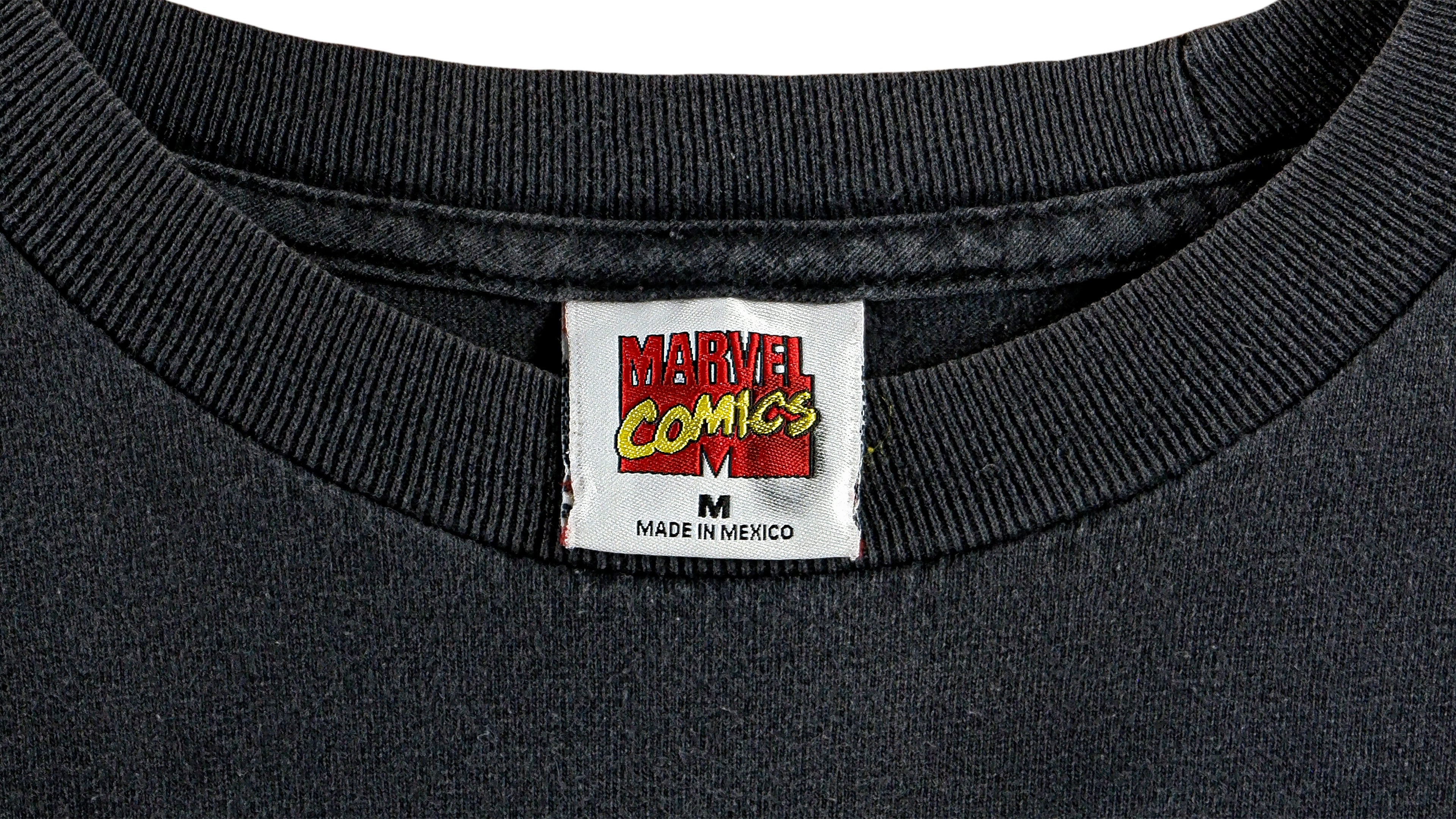 Marvel - Black Wolverine Printed T-Shirt 1990s Medium Vintage Retro