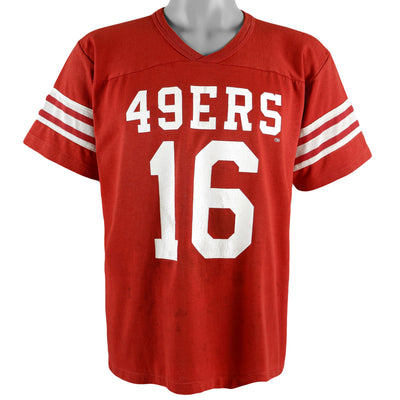 NFL (Rawlings) - San Francisco 49ers #16 Football Jersey 1990s Large