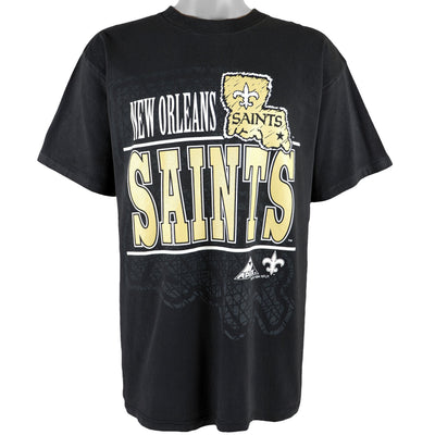 NFL (Apex One) - New Orleans Saints Spell-Out T-Shirt 1994 X-Large