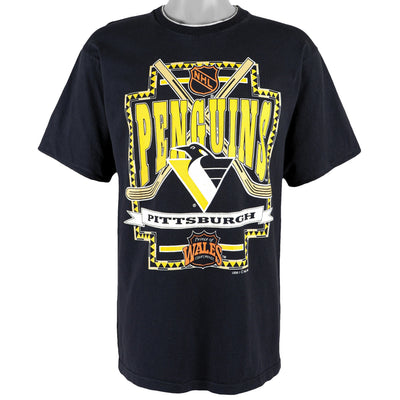 NHL (Competitor) - Pittsburgh Penguins T-Shirt 1992 Large