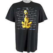 Disney - Pluto the Pup Spell-Out T-Shirt 1990s Large Vintage Retro