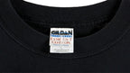NFL (Gildan) - Oakland Raiders Spell-Out T-Shirt 2000 Large Vintage Retro Football