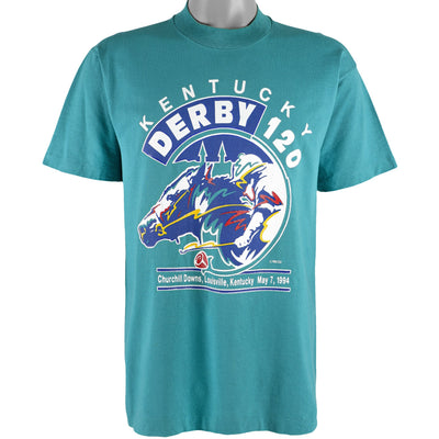 Vintage (Best) - Kentucky Derby 120 Deadstock T-Shirt 1994 Large
