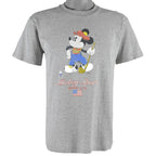 Disney - Mickey Mouse Sport T-Shirt 1990s Medium Vintage Retro
