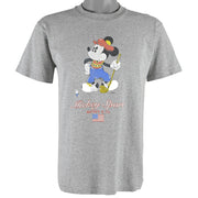 Disney - Mickey Mouse Sport T-Shirt 1990s Medium Vintage Retro