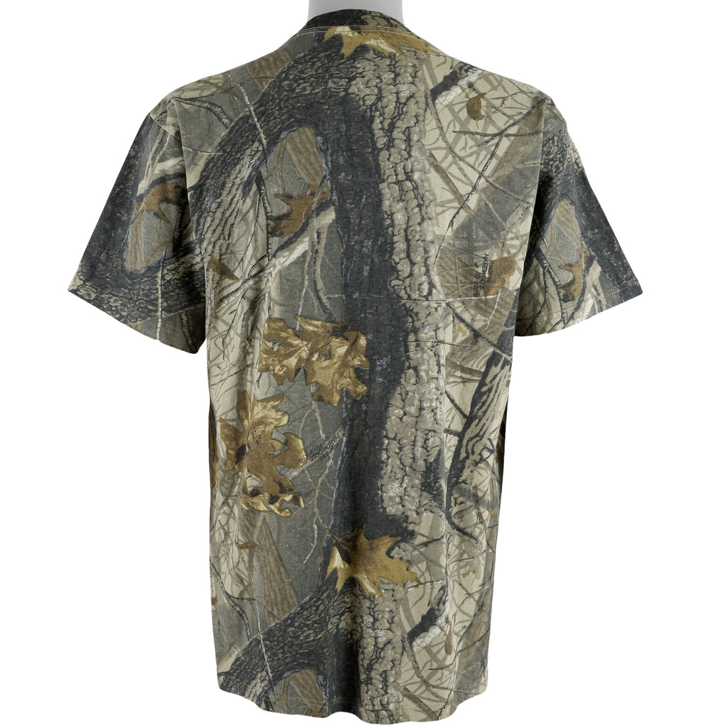 NASCAR (Chase) - Dale Earnhardt Camo T-Shirt 1990s Large Vintage Retro 