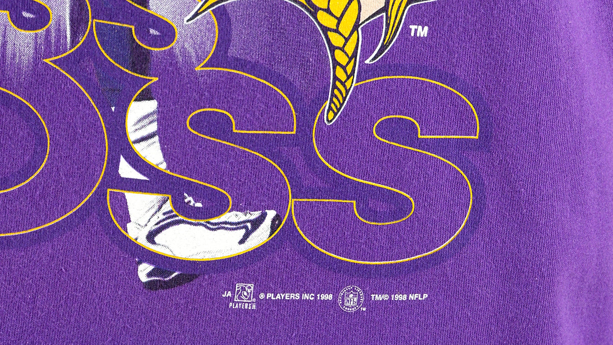 NFL (Tultex) - Minnesota Vikings T-Shirt 1998 Large Vintage Retro Football