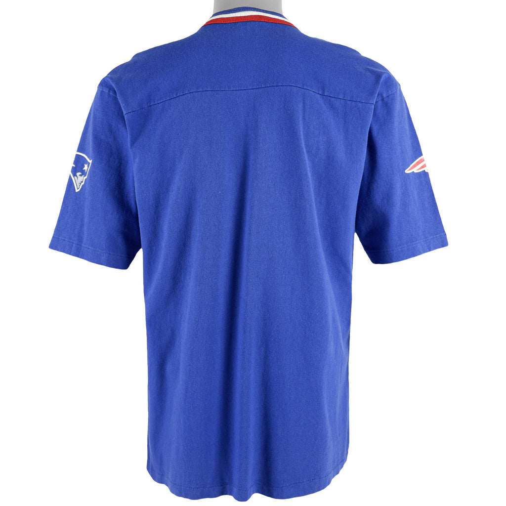 NFL (Team Rate) -New England Patriots T-Shirt 1990s Large Vintage Retro Football