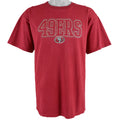 NFL (Logo Athletic) - San Francisco 49ers Spell-Out T-Shirt 1990s Large Vintage Retro Football