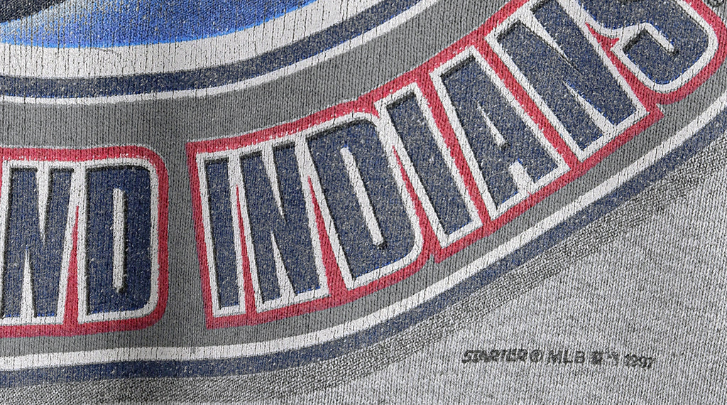 Starter - Cleveland Indians Sweatshirt 1997 X-Large Vintage Retro Baseball