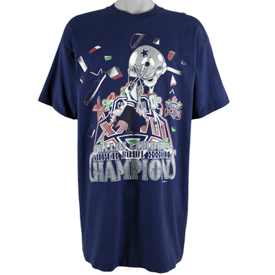 NFL - Dallas Cowboys, Super Bowl XXVII Champions Spell-Out T-Shirt 1992 X-Large