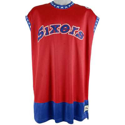 NBA (Majestic) - Philadelphia 76ers Basketball Jersey 1990s X-Large