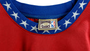 NBA (Hardwood Classics)- Blue & Red Philadelphia 76ers Basketball Jersey 1990s X-Large Vintage Retro Basketball