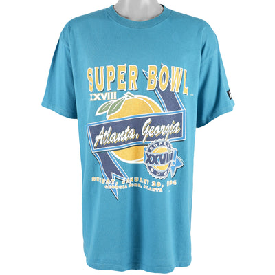 Starter - Blue Super Bowl XXVIII, Atlanta T-Shirt 1994 Large