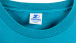 Starter - Blue Super Bowl XXVIII Atlanta T-Shirt 1994 Large Vintage Retro Football