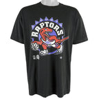 NBA (Trench) - Toronto Raptors Big Spell-Out T-Shirt 1994 X-Large Vintage Retro Basketball