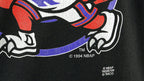 NBA (Trench) - Toronto Raptors Big Spell-Out T-Shirt 1994 X-Large Vintage Retro Basketball