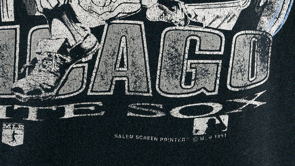 MLB (Salem) - Chicago White Sox - Jackson T-Shirt 1991 Large Vintage Retro Baseball