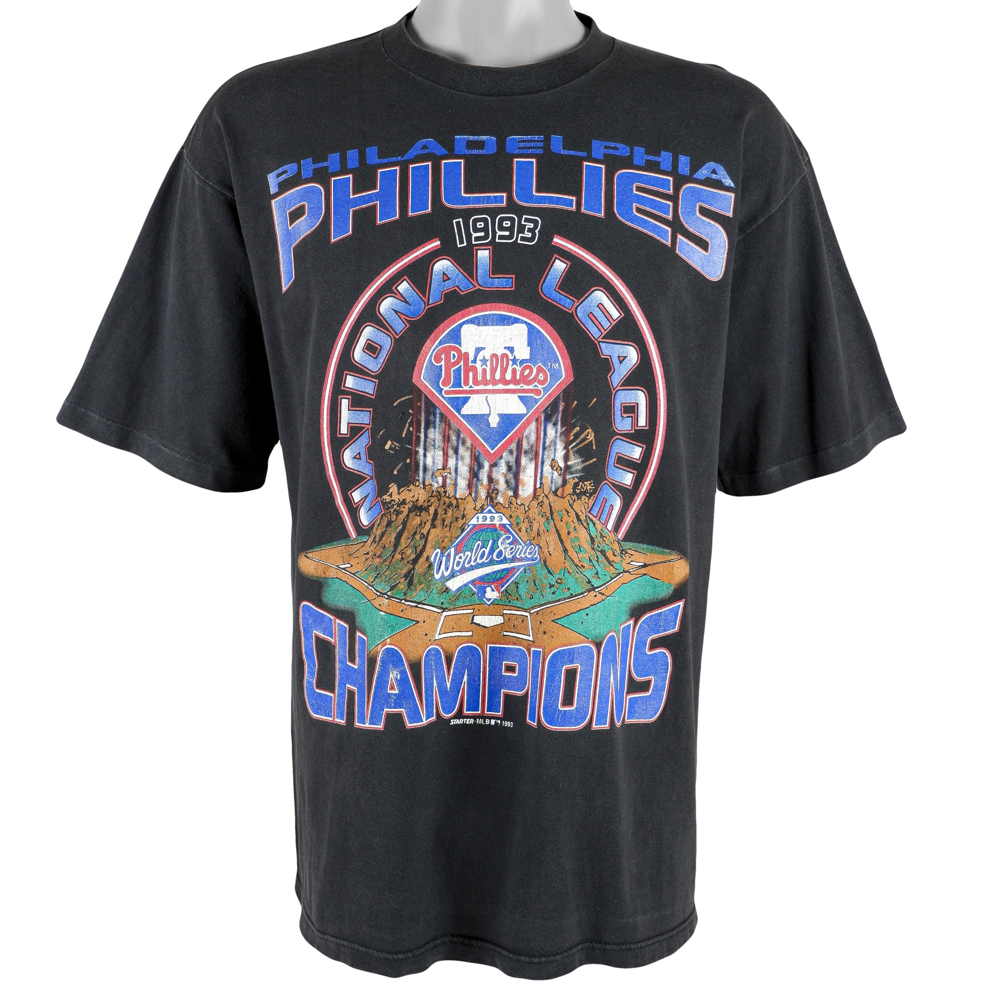 1993 PHILADELPHIA PHILLIES National League Champions XLarge T