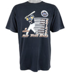 MLB (Majestic) - New York Mets, Shinjo Number 5 T-Shirt 2000s Large Vintage Retro Baseball