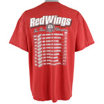 NHL - Detroit Red Wings Stanley Cup Big Logo T-Shirt 2002 X-Large Vintage Retro Hockey