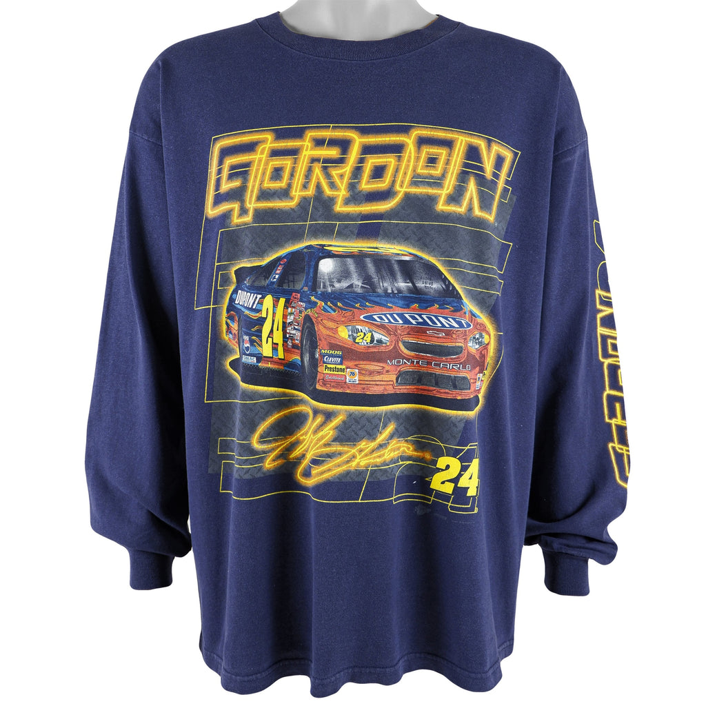 NASCAR (Winners Circle) - Jeff Gordon #24 Crew Neck Sweatshirt 1990 X-Large Vintage Retro