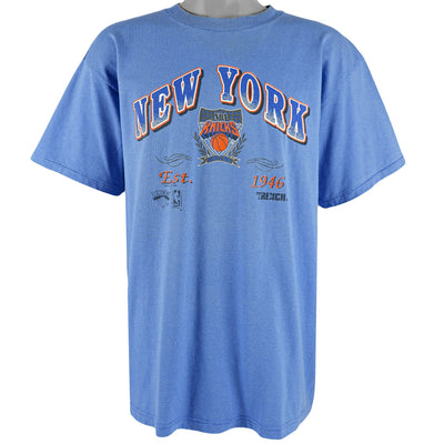NBA (Trench) - New York Knicks Spell-Out T-Shirt 1992 X-Large