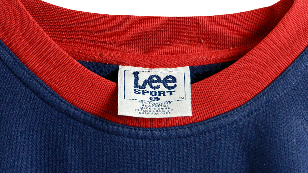 NFL (Lee) - Buffalo Bills Crew Neck Sweatshirt 1990s Large Vintage Retro Football