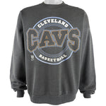 NBA (Hanes) - Cleveland Cavaliers Crew Neck Sweatshirt 1990s Large Vintage Retro Basketball