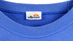 Ellesse - Tricolors Spell-Out Crew Neck Sweatshirt 1990s Medium Vintage Retro
