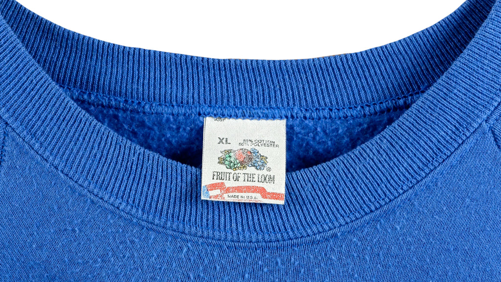 NFL - Buffalo Bills Spell-Out Crew Neck Sweatshirt 1991 Large Vintage Retro Football