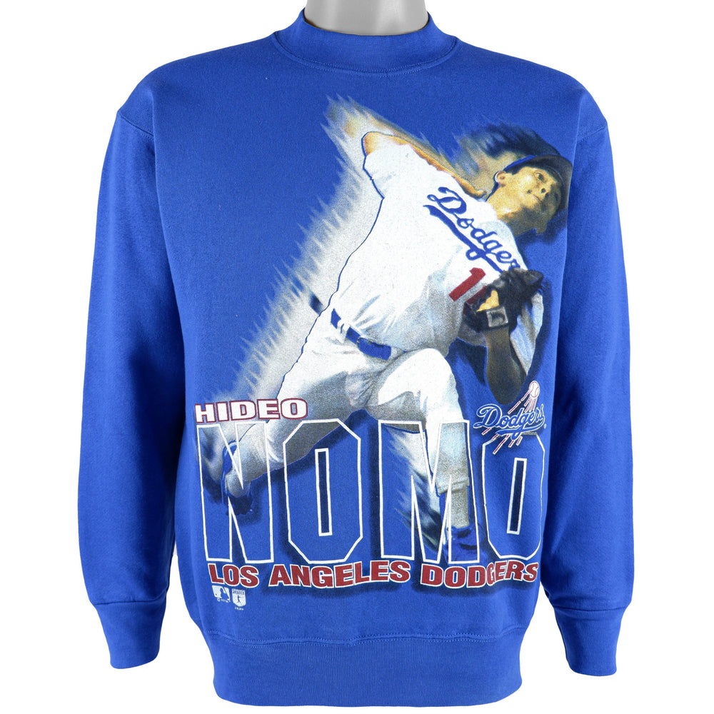 MLB (Salem) - Los Angeles Dodgers Deadstock Sweatshirt 1995 Medium Vintage Retro Baseball