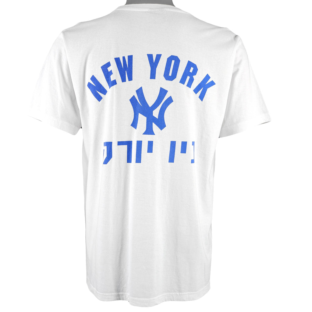 MLB (Run-Be) - New York Yankees Deadstock T-Shirt 1990s Medium Vintage Retro Baseball