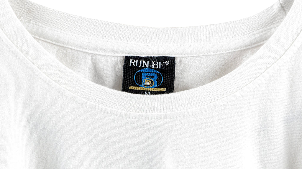 MLB (Run-Be) - New York Yankees Deadstock T-Shirt 1990s Medium Vintage Retro Baseball
