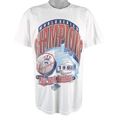 MLB (Aaron) - New York Yankees, World Series Champions Deadstock T-Shirt 1996 Large