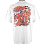 NASCAR (Chase) - Budweiser, The Great American Lager Deadstock T-Shirt 2009 Large Vintage Retro