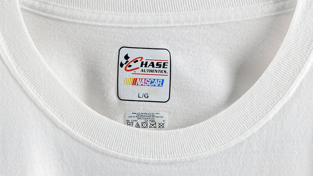 NASCAR (Chase) - Budweiser, The Great American Lager Deadstock T-Shirt 2009 Large Vintage Retro