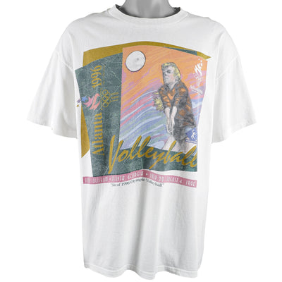 Vintage (Hanes) - Volleyball, Atlanta Olympic Games T-Shirt 1996 Large