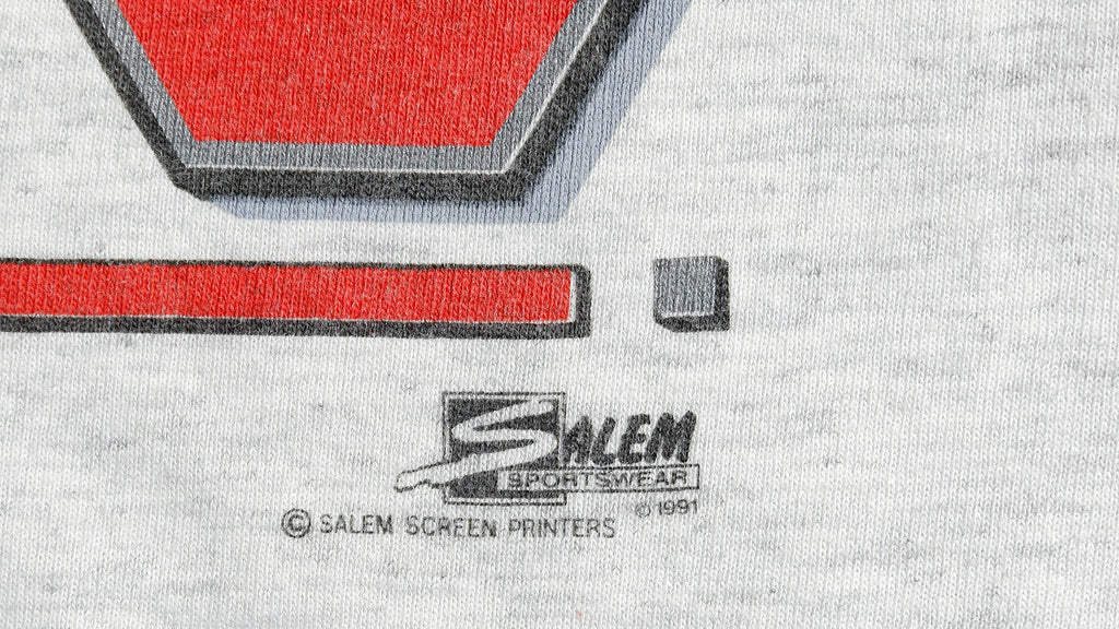 NBA (Salem) - Chicago Bulls T-Shirt 1991 Medium Vintage Retro Basketball