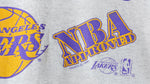 NBA - Los Angeles Lakers Basketball T-Shirt 1991 Large Vintage Retro Basketball
