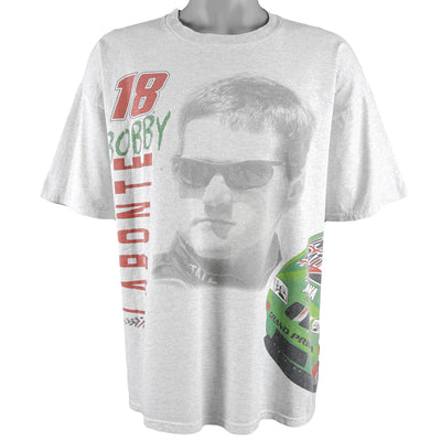 NASCAR (Competitors View) - Bobby Labonte #18 Spell-Out T-Shirt 2000 X-Large