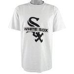 MLB (Nutmeg) - Chicago White Sox Big Logo T-Shirt 1990s Large