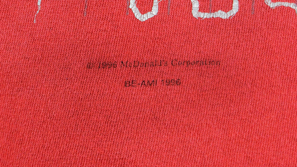 NASCAR (Kudsu) - Bill Elliott #94, McDonalds T-Shirt 1996 X-Large Vintage Retro